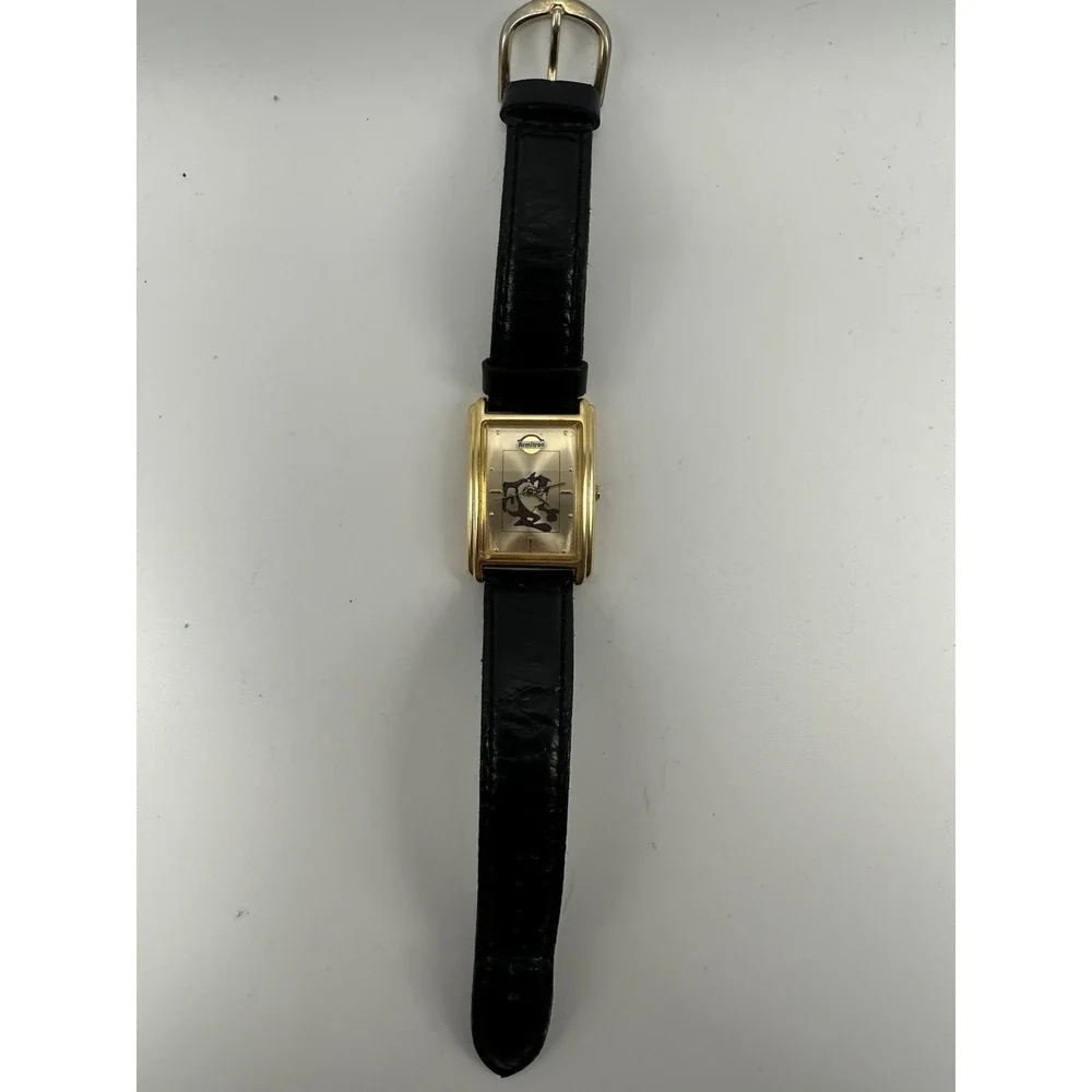 Armitron 1996 Tasmanian Devil New Battery Tank Watch 25MM 7.25